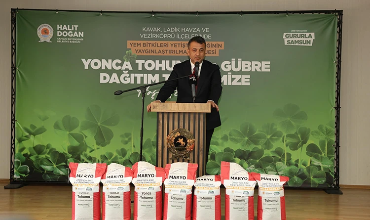 Samsun’da kırsala güçlü destek: 376 çiftçiye tarımsal yardım