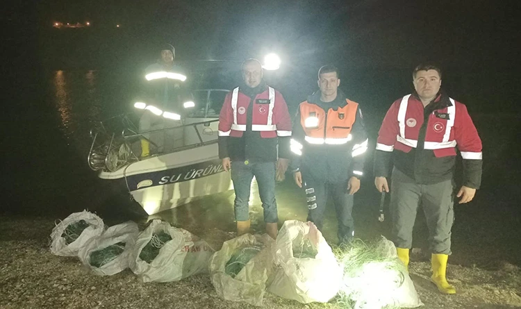 Samsun'da barajda kaçak av alarmı: Ekipler operasyon yaptı